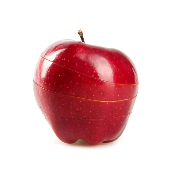 Красное яблоко Стоковое Фото