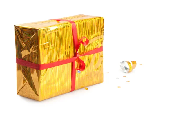 노란 상자 — 스톡 사진