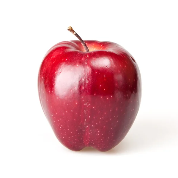 Rött äpple — Stockfoto