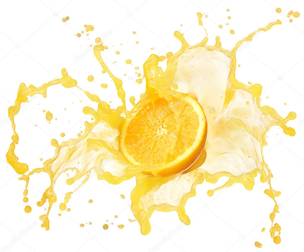 Photo Collection Orange Juice Splashing