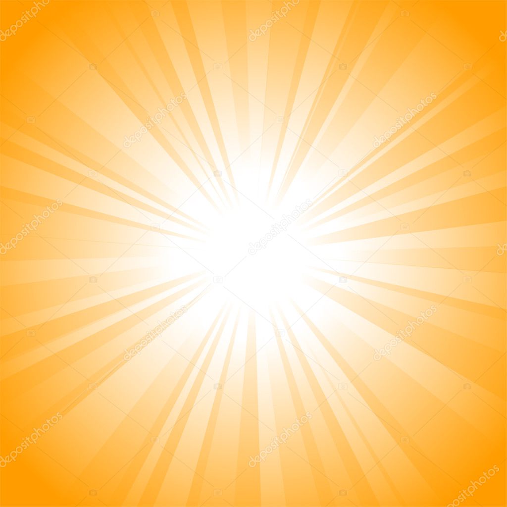 Orange Sun background