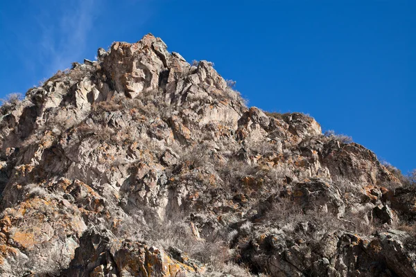 Гірський пейзажний камінь. Кам'яна, скеляста місцевість . — стокове фото