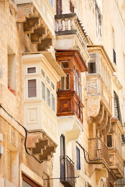 Architecture details of Malta — Stockfoto