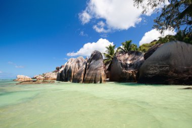 Anse kaynak d'Argent beach