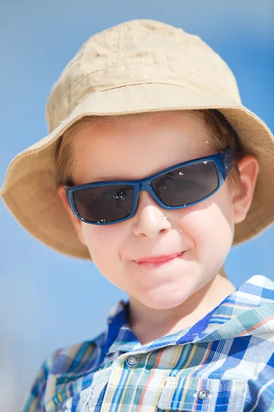 Boy in sun glasses — 图库照片