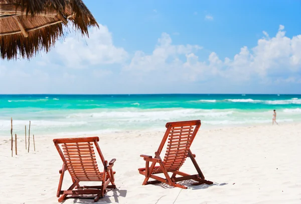 Karaibska plaża wakacje — Zdjęcie stockowe