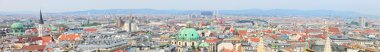 Vienna panorama clipart