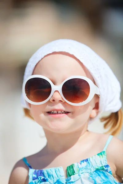 Entzückendes Mädchen Sommer Porträt — Stockfoto