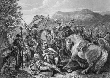 Battle of Otterburn clipart