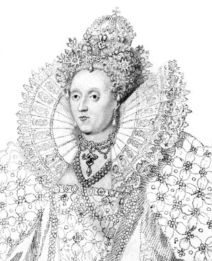 Elizabeth I clipart