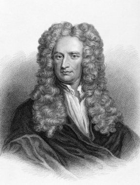 Isaac Newton clipart