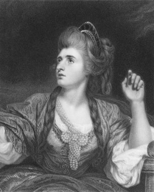 Sarah Siddons clipart