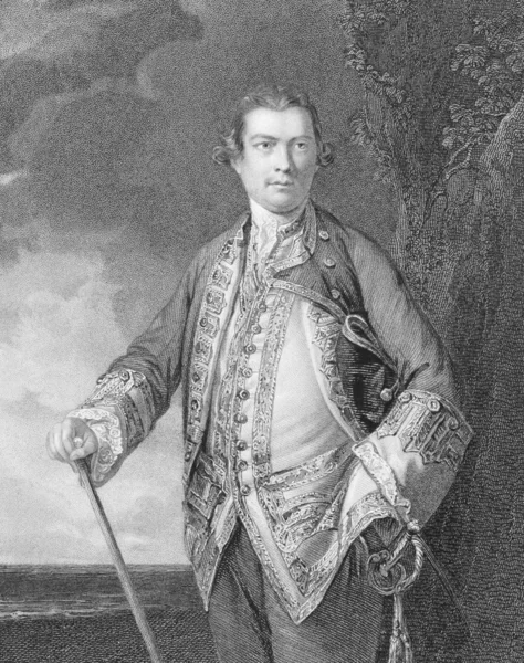 Augustus Keppel, 1st Viscount Keppel — Stock Photo, Image