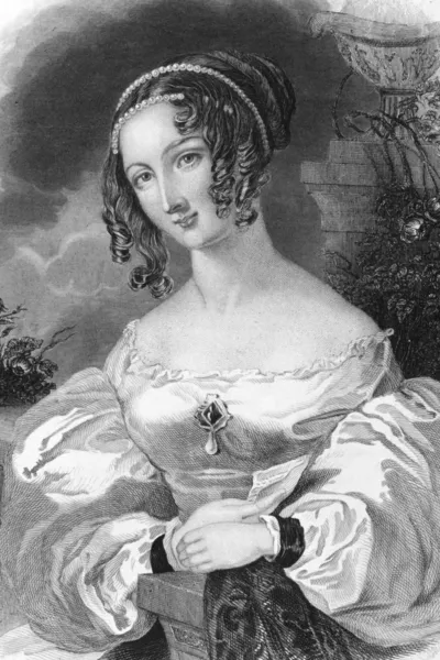 Britische Frau im 19. Jahrhundert — Stockfoto