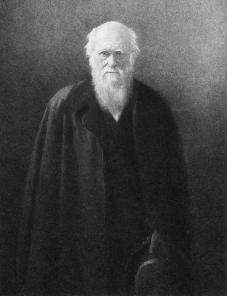 Чарльз Дарвін — стокове фото