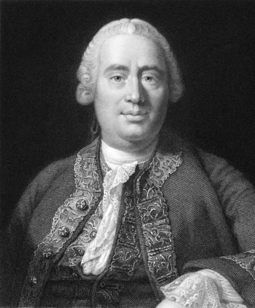 David Hume — Zdjęcie stockowe