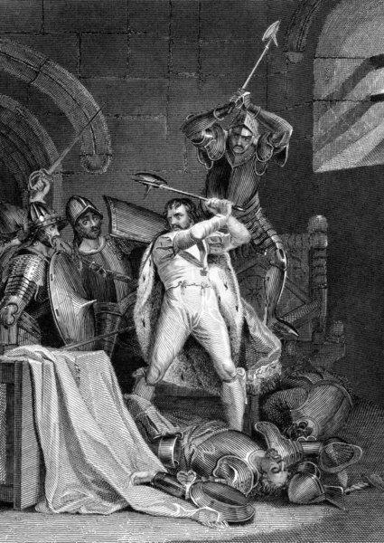 Смерть Річарда II — стокове фото