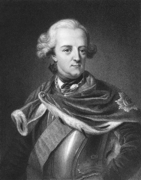 Frederick II King of Prussia — Stock Photo, Image