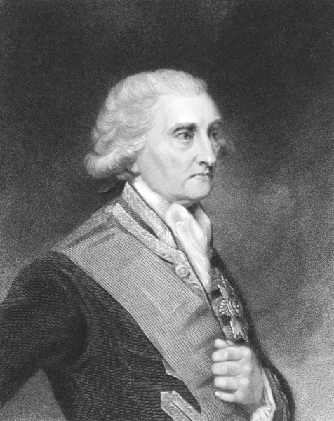 George'a Brydgesa rodney, 1st baron rodney — Zdjęcie stockowe