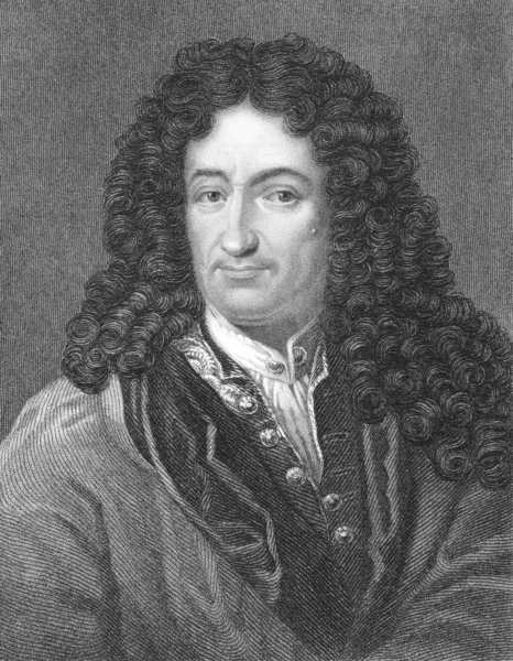 Gottfried Wilhelm Leibniz — Stockfoto