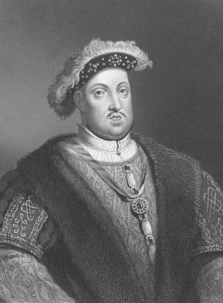 亨利八世 — 图库照片