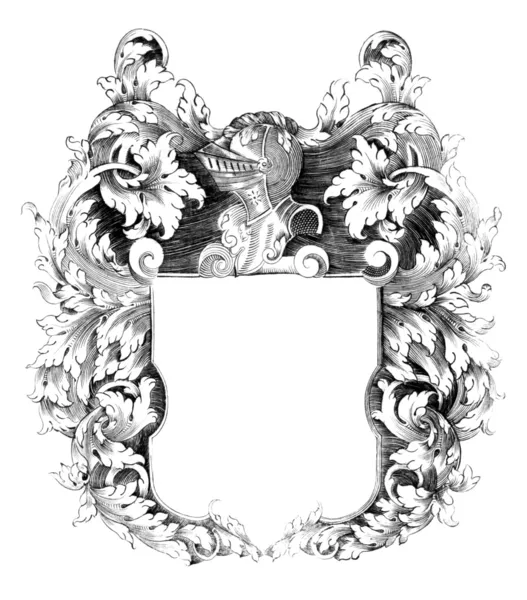 Wappenschild — Stockfoto