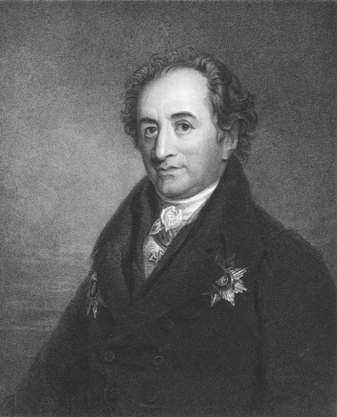 John Wolfgang von Goethe — Stock fotografie