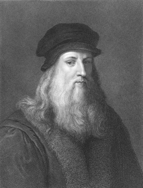Leonardo da Vinci — Stockfoto
