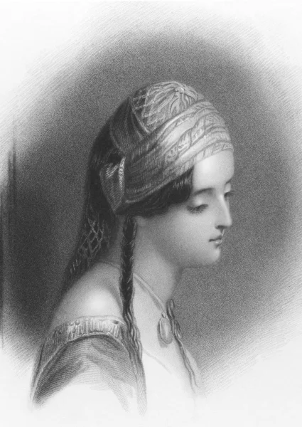Empregada de Lord Byron em Atenas — Fotografia de Stock