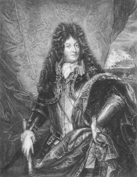 Ludwika xiv, króla Francji — Zdjęcie stockowe