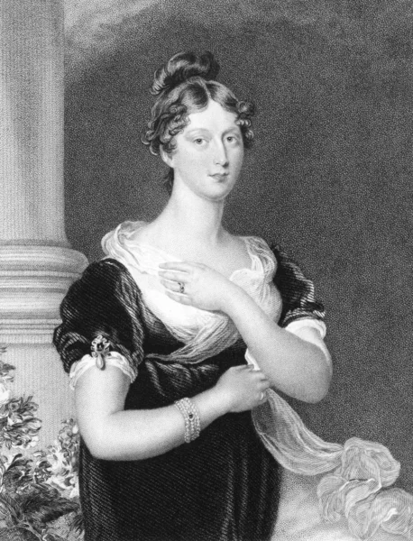 Принцеса Шарлотта Augusta Уельсу — стокове фото