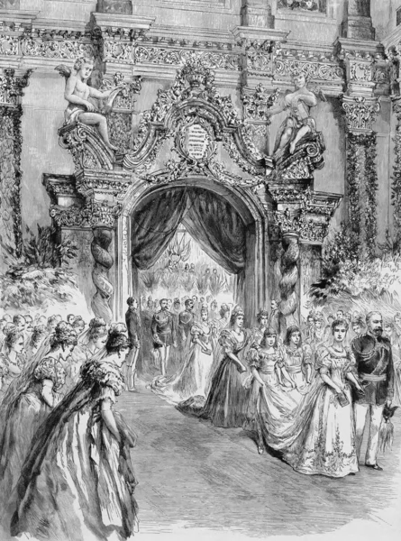 Βασιλικός γάμος — Φωτογραφία Αρχείου