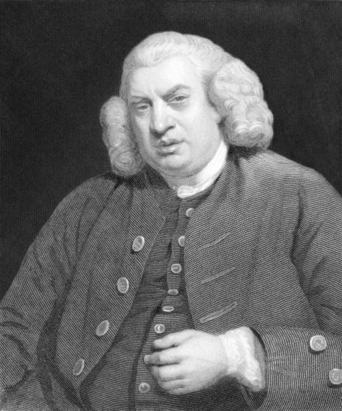 Samuel Johnson — Zdjęcie stockowe