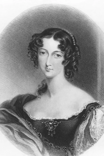 Marie Louise, Duchess of Parma (1791-1847) on engraving from 1859