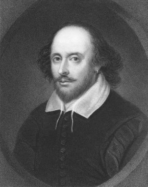 William Shakespeare clipart