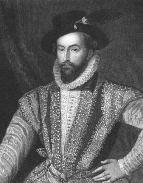 Walter Raleigh. — Fotografia de Stock