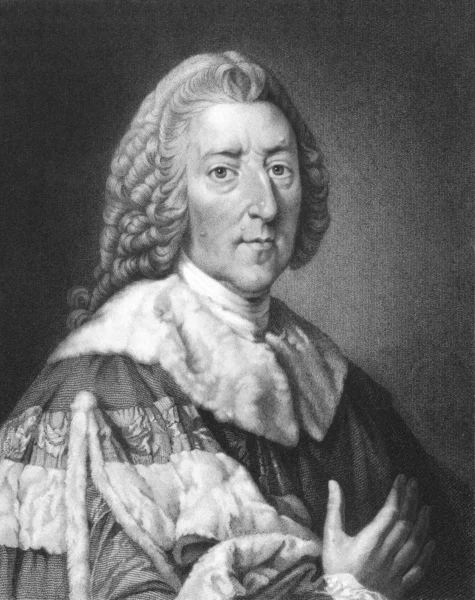 William pitt 1st Earl of chatham — Stockfoto