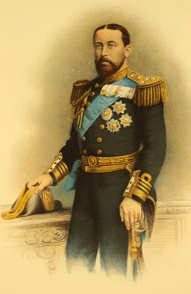 Alfrede, vévoda Sasko-Koburská — Stock fotografie