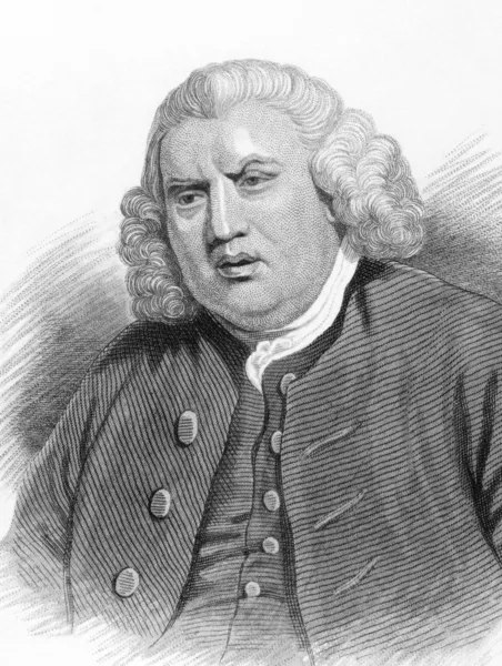 Samuel Johnson. — Foto de Stock