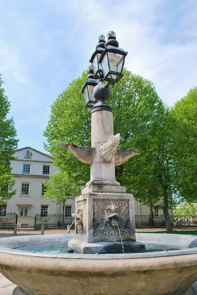 Fountain in Greenwich — Stock Photo, Image