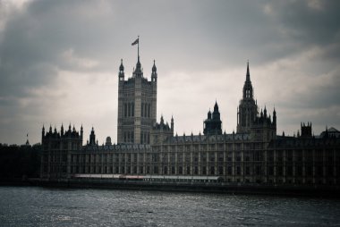 Houses of Parliament, London, UK clipart