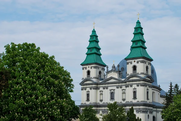 Catedral em Ternopil, Ucrânia — Fotografia de Stock