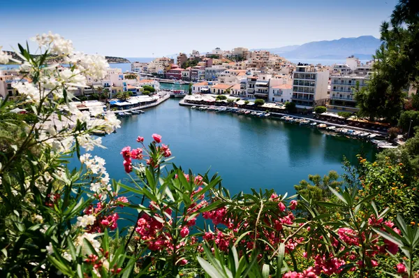 Agios nikolaos, Kreta, Griekenland — Stockfoto