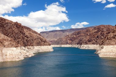 düşük su seviyesi siyah canyon ve colorado Nehri içinde