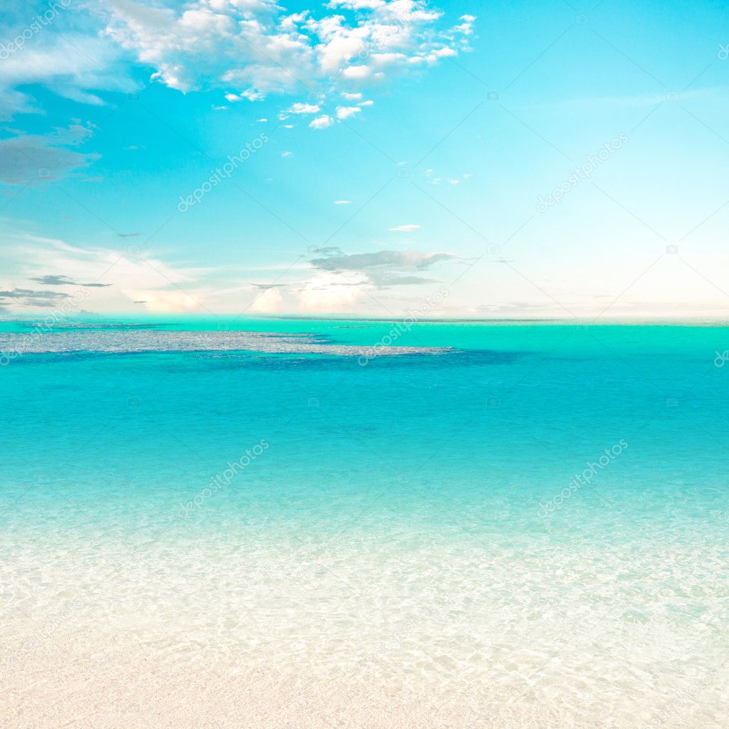 Turquoise water