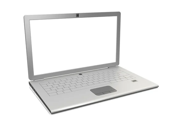 Laptop isolated — Stock Photo, Image