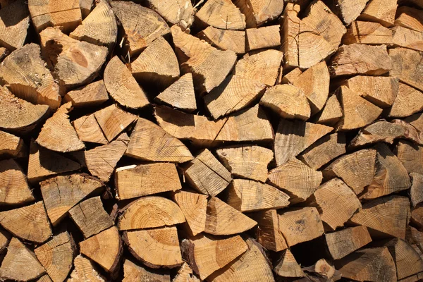 Firewood texture — Stock Photo, Image