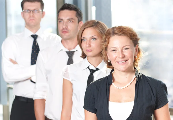Group of officce workers — Stock Photo, Image