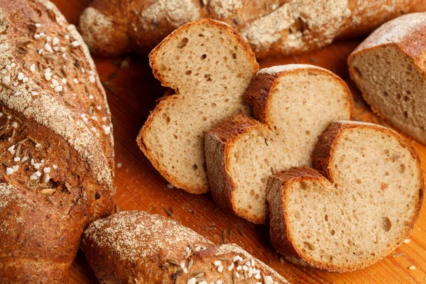 모듬된 빵 — 스톡 사진