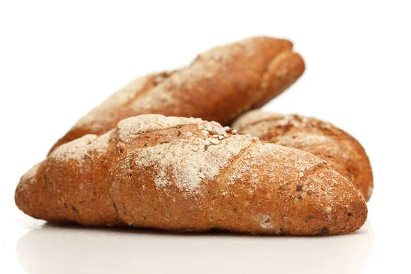 Izole ekmekler — Stok fotoğraf
